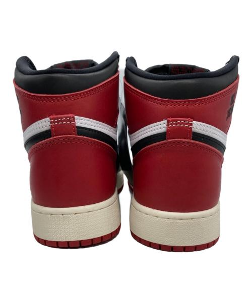 NIKE（ナイキ）NIKE (ナイキ) AIR JORDAN 1 RETRO HIGH OG GS レッド×ブラック サイズ:23.5の古着・服飾アイテム