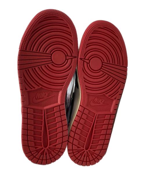 NIKE（ナイキ）NIKE (ナイキ) AIR JORDAN 1 RETRO HIGH OG GS レッド×ブラック サイズ:23.5の古着・服飾アイテム