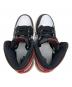 中古・古着 NIKE (ナイキ) AIR JORDAN 1 RETRO HIGH OG GS レッド×ブラック サイズ:23.5：12000円