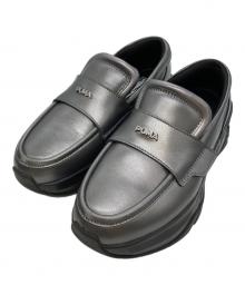 PUMA（プーマ）の古着「W LOAFYR METALIC」｜グレー