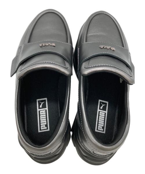 PUMA（プーマ）PUMA (プーマ) W LOAFYR METALIC グレー サイズ:22.5の古着・服飾アイテム