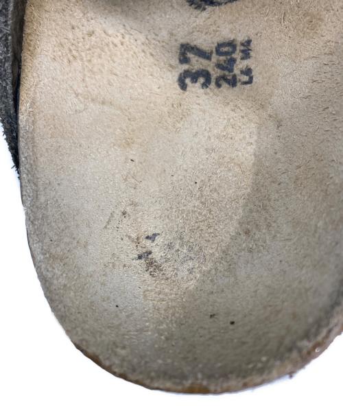 BIRKENSTOCK（ビルケンシュトック）BIRKENSTOCK (ビルケンシュトック) ボストン スウェードサンダル ブラウン サイズ:24の古着・服飾アイテム