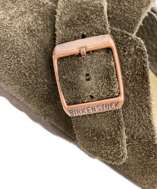 BIRKENSTOCK（ビルケンシュトック）BIRKENSTOCK (ビルケンシュトック) ボストン スウェードサンダル ブラウン サイズ:24の古着・服飾アイテム