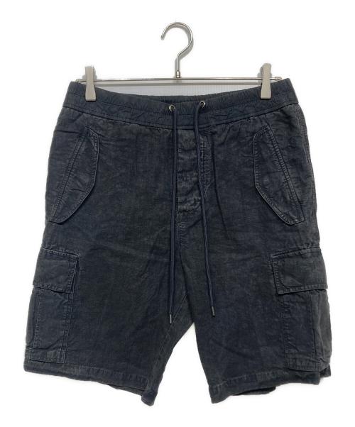 JAMES PERSE（ジェームスパース）JAMES PERSE (ジェームスパース) テクスチャードリネン ショートパンツ グレー サイズ:1の古着・服飾アイテム