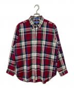 PENDLETONペンドルトン）の古着「ウールチェックシャツ」｜レッド×グリーン