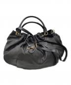 Salvatore Ferragamoサルヴァトーレ フェラガモ）の古着「2WAYハンドバッグ」｜ブラウン