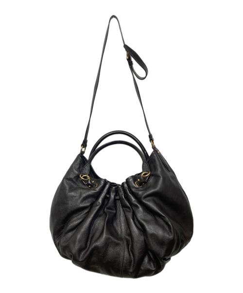 Salvatore Ferragamo（サルヴァトーレ フェラガモ）Salvatore Ferragamo (サルヴァトーレ フェラガモ) 2WAYハンドバッグ ブラウンの古着・服飾アイテム