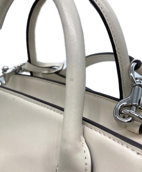 COACH（コーチ）COACH (コーチ) アンドレア キャリーオール 2WAYバッグ ホワイトの古着・服飾アイテム