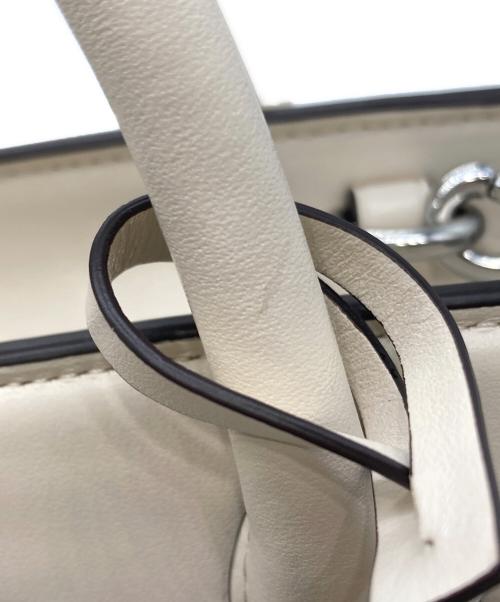 COACH（コーチ）COACH (コーチ) アンドレア キャリーオール 2WAYバッグ ホワイトの古着・服飾アイテム