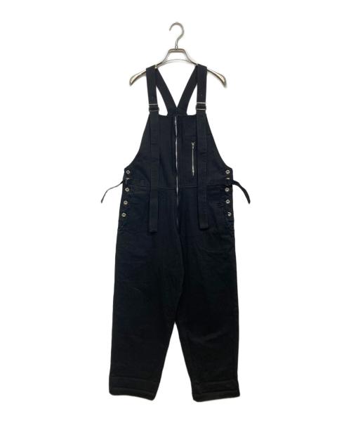 LIMI feu（リミフゥ）LIMI feu (リミフゥ) オーバーオール ブラック サイズ:2の古着・服飾アイテム