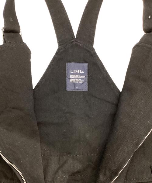 LIMI feu（リミフゥ）LIMI feu (リミフゥ) オーバーオール ブラック サイズ:2の古着・服飾アイテム