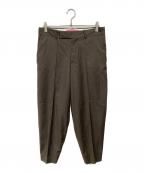 Y's PINKワイズ ピンク）の古着「センターシームパンツ」｜ブラウン