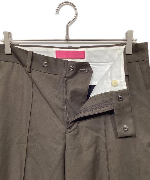 Y's PINK（ワイズ ピンク）Y's PINK (ワイズ ピンク) センターシームパンツ ブラウン サイズ:2の古着・服飾アイテム