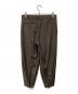 Y's PINK (ワイズ ピンク) センターシームパンツ ブラウン サイズ:2：8000円