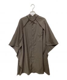 Y's PINK（ワイズ ピンク）の古着「ロングシャツ」｜ブラウン