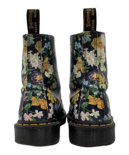 Dr.Martens（ドクターマーチン）Dr.Martens (ドクターマーチン) 1460 Pascal Darcy Floral 8ホールブーツ ネイビー サイズ:UK 6の古着・服飾アイテム