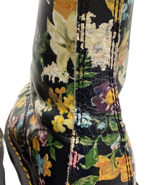Dr.Martens（ドクターマーチン）Dr.Martens (ドクターマーチン) 1460 Pascal Darcy Floral 8ホールブーツ ネイビー サイズ:UK 6の古着・服飾アイテム