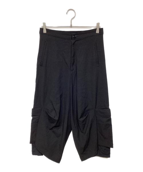 LIMI feu（リミフゥ）LIMI feu (リミフゥ) ウールワイドパンツ ブラック サイズ:Sの古着・服飾アイテム