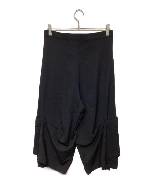 LIMI feu（リミフゥ）LIMI feu (リミフゥ) ウールワイドパンツ ブラック サイズ:Sの古着・服飾アイテム