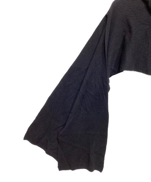 LIMI feu（リミフゥ）LIMI feu (リミフゥ) 2-WAY LAMBSWOOL SCARF ブラック サイズ:不明の古着・服飾アイテム