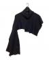 LIMI feu（リミフゥ）の古着「2-WAY LAMBSWOOL SCARF」｜ブラック