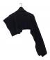 LIMI feu (リミフゥ) 2-WAY LAMBSWOOL SCARF ブラック サイズ:不明：10000円