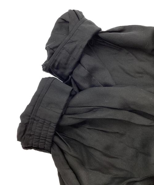 HYKE（ハイク）HYKE (ハイク) ロープベルト付 リネンコットンワンピース ブラック サイズ:2の古着・服飾アイテム