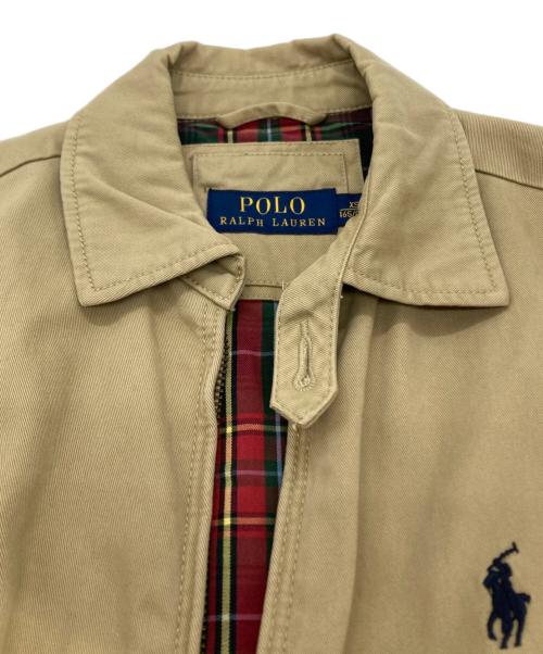 POLO RALPH LAUREN（ポロ・ラルフローレン）POLO RALPH LAUREN (ポロ・ラルフローレン) スイングトップ ベージュ サイズ:XSの古着・服飾アイテム