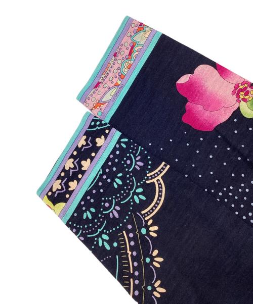 LEONARD（レオナール）LEONARD (レオナール) ウールシルクカットソー ブラック サイズ:Lの古着・服飾アイテム