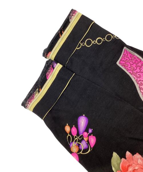 LEONARD（レオナール）LEONARD (レオナール) ウールシルクワンピース ブラック サイズ:Lの古着・服飾アイテム