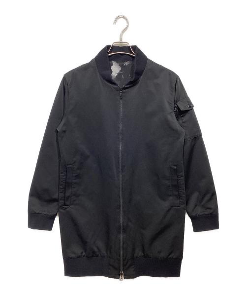 kiryuyrik（キリュウキリュウ）kiryuyrik (キリュウキリュウ) リバーシブル ロングMA-1 ブラック×グレー サイズ:Mの古着・服飾アイテム