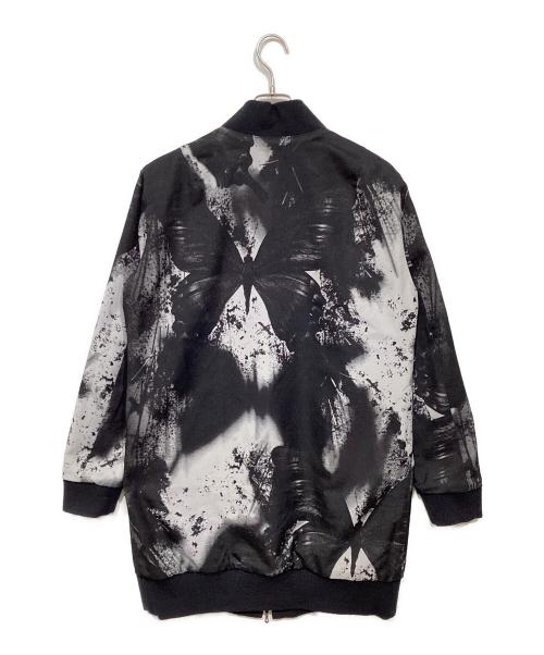 kiryuyrik（キリュウキリュウ）kiryuyrik (キリュウキリュウ) リバーシブル ロングMA-1 ブラック×グレー サイズ:Mの古着・服飾アイテム