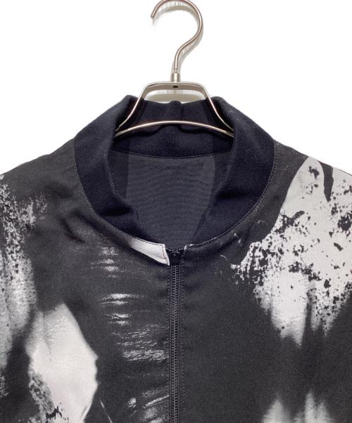 kiryuyrik（キリュウキリュウ）kiryuyrik (キリュウキリュウ) リバーシブル ロングMA-1 ブラック×グレー サイズ:Mの古着・服飾アイテム