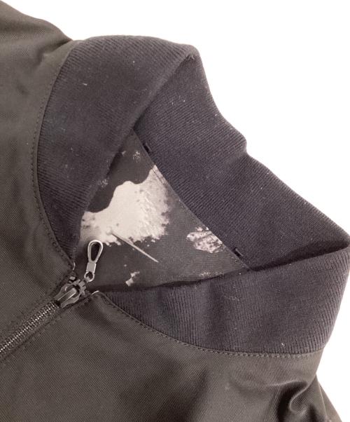 kiryuyrik（キリュウキリュウ）kiryuyrik (キリュウキリュウ) リバーシブル ロングMA-1 ブラック×グレー サイズ:Mの古着・服飾アイテム