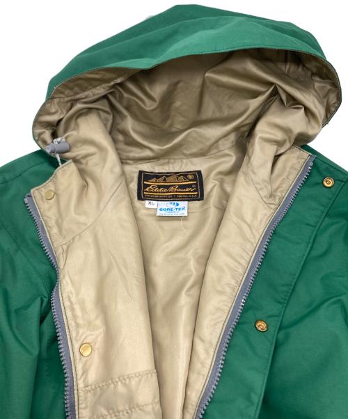 Eddie Bauer（エディーバウアー）Eddie Bauer (エディーバウアー) マウンテンパーカー グリーン サイズ:XLの古着・服飾アイテム