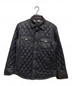 BURBERRY BLACK LABELバーバリーブラックレーベル）の古着「キルティングジャケット」｜ブラック