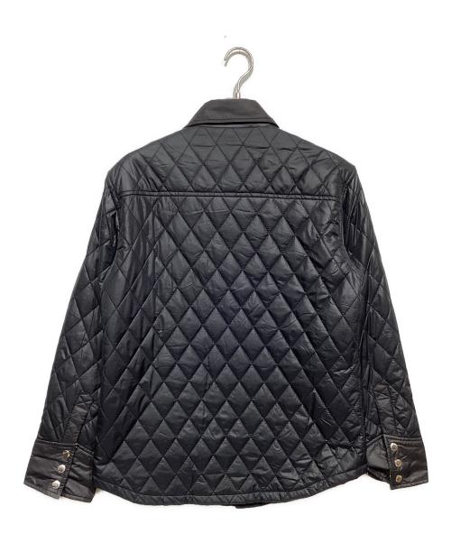 BURBERRY BLACK LABEL（バーバリーブラックレーベル）BURBERRY BLACK LABEL (バーバリーブラックレーベル) キルティングジャケット ブラック サイズ:LLの古着・服飾アイテム