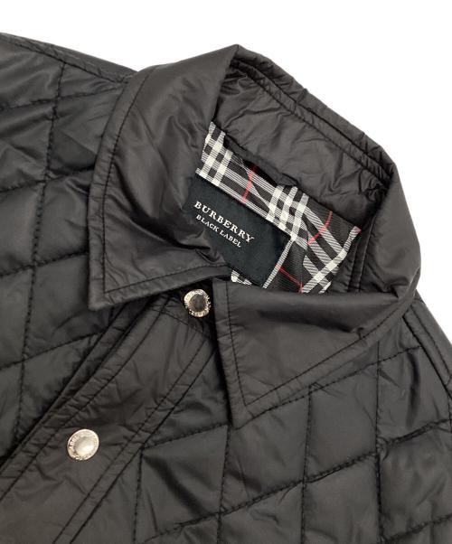 BURBERRY BLACK LABEL（バーバリーブラックレーベル）BURBERRY BLACK LABEL (バーバリーブラックレーベル) キルティングジャケット ブラック サイズ:LLの古着・服飾アイテム