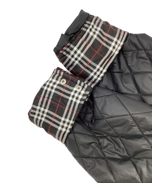 BURBERRY BLACK LABEL（バーバリーブラックレーベル）BURBERRY BLACK LABEL (バーバリーブラックレーベル) キルティングジャケット ブラック サイズ:LLの古着・服飾アイテム