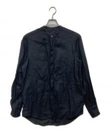 SHINYA（シンヤ）の古着「リネンシャツ」｜ブラック