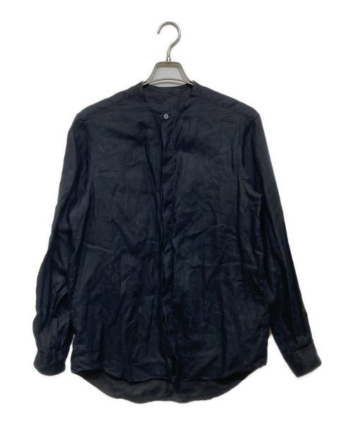 SHINYA（シンヤ）SHINYA (シンヤ) リネンシャツ ブラック サイズ:2の古着・服飾アイテム