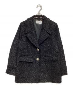 美品　AKTE ロングボアコート 中古・古着通販】AKTE (アクテ) トリミングロングボアコート ベージュ