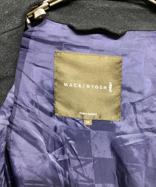 MACKINTOSH（マッキントッシュ）MACKINTOSH (マッキントッシュ) ウールダブルコート ブラック サイズ:38の古着・服飾アイテム