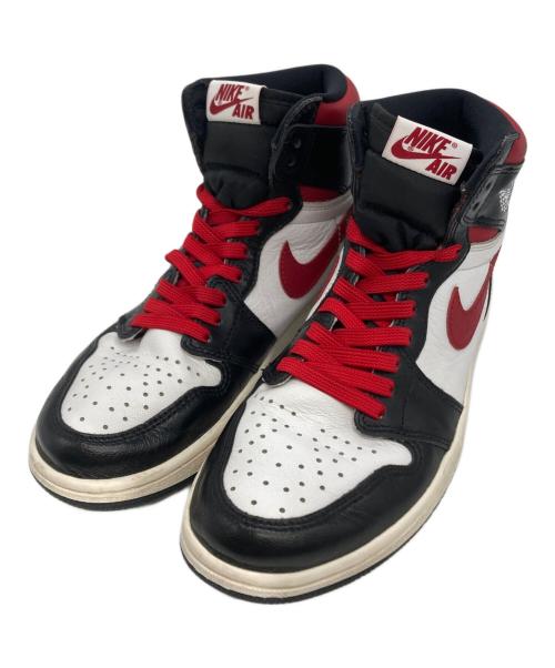 NIKE（ナイキ）NIKE (ナイキ) AIR JORDAN 1 RETRO HIGH OG 'GYM RED' レッド×ブラック サイズ:25の古着・服飾アイテム