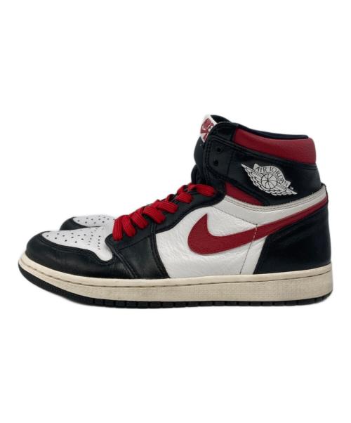 NIKE（ナイキ）NIKE (ナイキ) AIR JORDAN 1 RETRO HIGH OG 'GYM RED' レッド×ブラック サイズ:25の古着・服飾アイテム