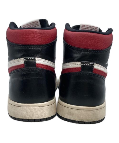 NIKE（ナイキ）NIKE (ナイキ) AIR JORDAN 1 RETRO HIGH OG 'GYM RED' レッド×ブラック サイズ:25の古着・服飾アイテム