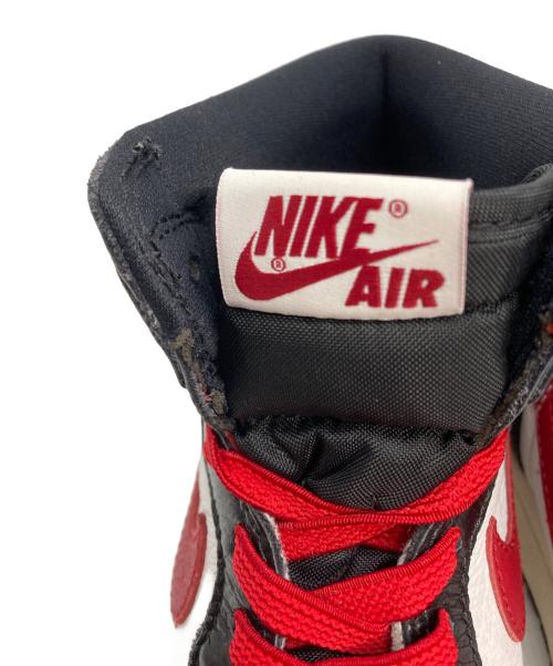 NIKE（ナイキ）NIKE (ナイキ) AIR JORDAN 1 RETRO HIGH OG 'GYM RED' レッド×ブラック サイズ:25の古着・服飾アイテム