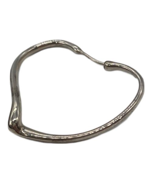 TIFFANY & Co.（ティファニー）TIFFANY & Co. (ティファニー) オープンハート フープピアス シルバーの古着・服飾アイテム