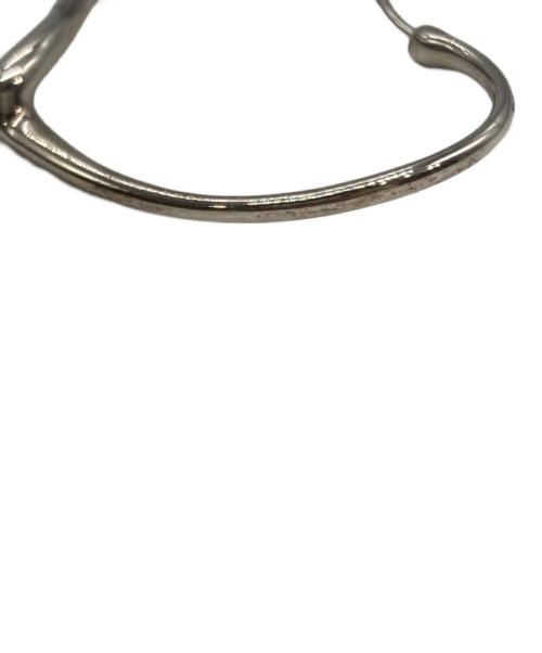 TIFFANY & Co.（ティファニー）TIFFANY & Co. (ティファニー) オープンハート フープピアス シルバーの古着・服飾アイテム