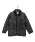 Traditional Weatherwear（トラディショナルウェザーウェア）の古着「襟コーデュロイキルティングジャケット」｜ブラック